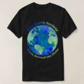 Flat Earth Society Classic TShirt (Design devant)