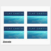 Flat Earth sticker (Vel)