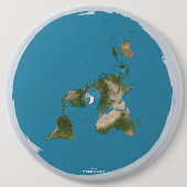 Flat Earth Today Button (Voorkant)