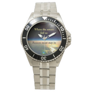 Flat Earth Watch Horloge