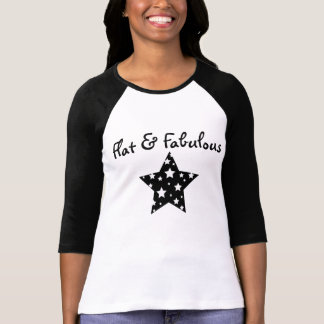 Flat- en Fabulous-raglan T-shirt