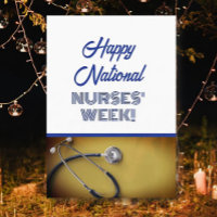 Flat Happy National Nurses Week Appreciard