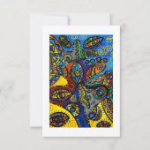 Flat Hartelijk dank Bedankkaart (Voorkant)