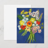 Flat Hartelijk dank Bedankkaart (Voorkant / Achterkant)