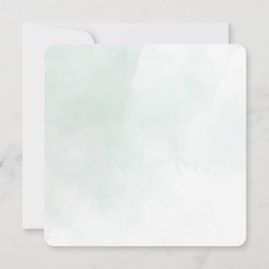 Flat Hartelijk dank Bedankkaart (Achterkant)