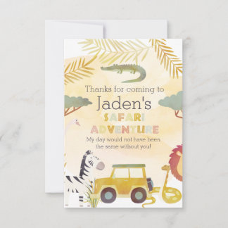 Flat Hartelijk dank Bedankkaart