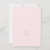 Flat Hartelijk dank Bedankkaart (Achterkant)