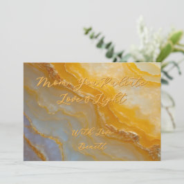 Flat Hartelijk dank Bedankkaart