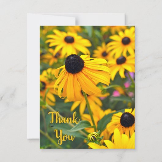 Flat Hartelijk dank Bedankkaart (Voorkant)