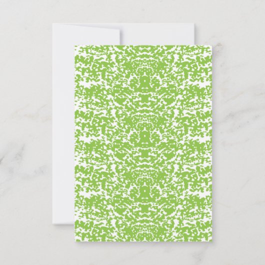 Flat Hartelijk dank Bedankkaart (Achterkant)