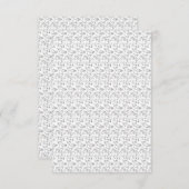 Flat Hartelijk dank Bedankkaart (Voorkant / Achterkant)