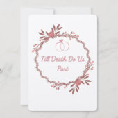 Flat Hartelijk dank Bedankkaart (Voorkant)