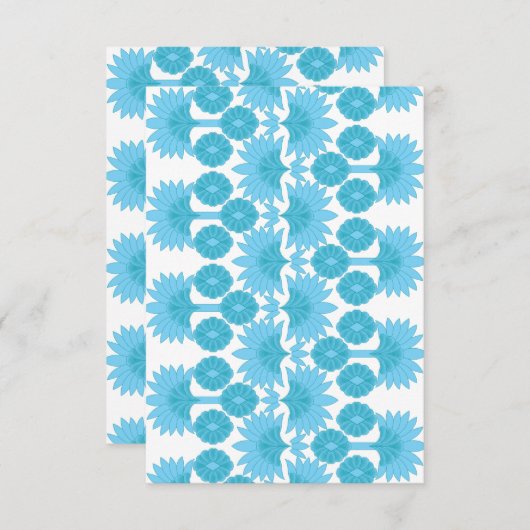 Flat Hartelijk dank Bedankkaart (Voorkant / Achterkant)