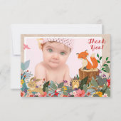 Flat Hartelijk dank Bedankkaart (Voorkant)