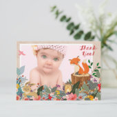 Flat Hartelijk dank Bedankkaart (Staand voorkant)