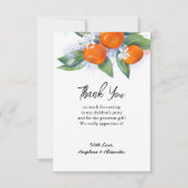 Flat Hartelijk dank Bedankkaart (Voorkant)