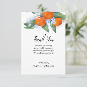 Flat Hartelijk dank Bedankkaart