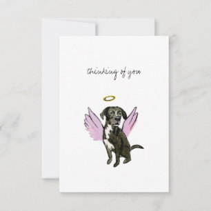 Flat Hartelijk dank Bedankkaart