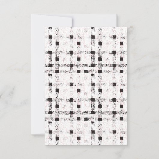 Flat Hartelijk dank Bedankkaart (Voorkant)