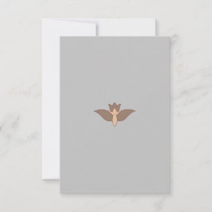 Flat Hartelijk dank Bedankkaart