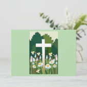 Flat Hartelijk dank Bedankkaart (Staand voorkant)