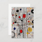 Flat Hartelijk dank Bedankkaart (Voorkant / Achterkant)