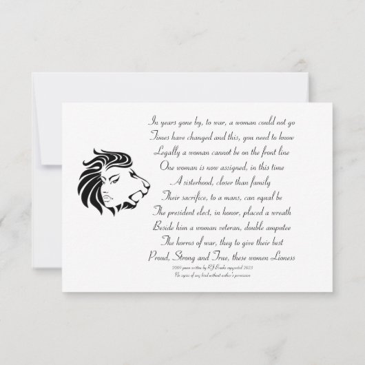 Flat Hartelijk dank Bedankkaart (Achterkant)