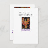 Flat Hartelijk dank Bedankkaart (Voorkant / Achterkant)