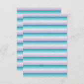 Flat Hartelijk dank Bedankkaart (Voorkant / Achterkant)