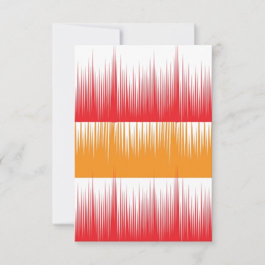 Flat Hartelijk dank Bedankkaart (Voorkant)