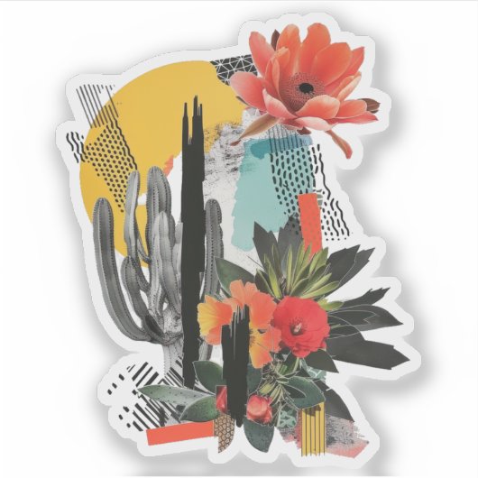 Flat Hartelijk dank Sticker (Voorkant)