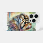 Flat Headed Cat 101024AREF119 - Watercolor (Verso Horizontal)