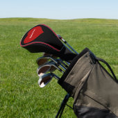 Flat Heart Icon Golfheadcover (Insitu)