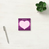 Flat Heart Icon Post-it® Notes (Kantoor)