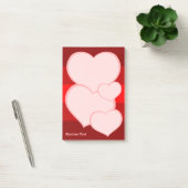 Flat Heart Icon Post-it® Notes (Kantoor)
