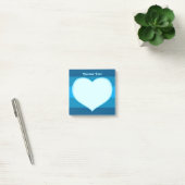 Flat Heart Icon Post-it® Notes (Kantoor)