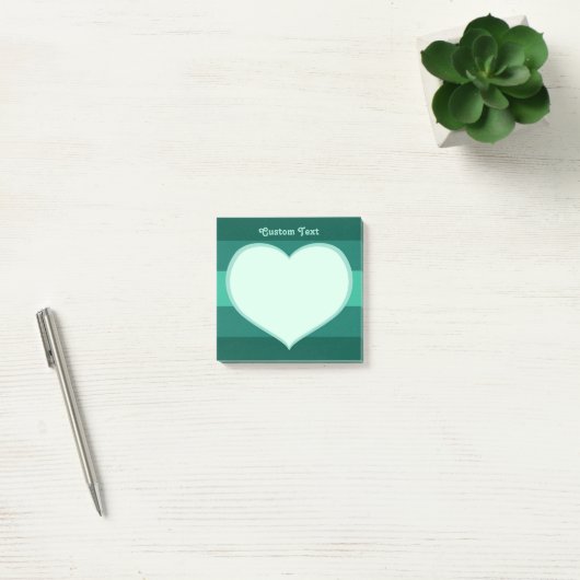 Flat Heart Icon Post-it® Notes (Kantoor)