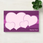Flat Heart Icon Post-it® Notes (Kantoor)
