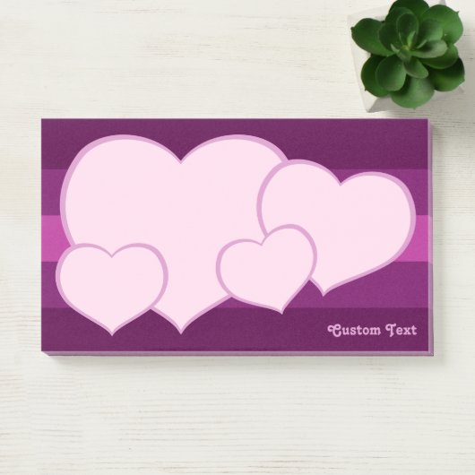 Flat Heart Icon Post-it® Notes (Kantoor)