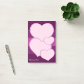Flat Heart Icon Post-it® Notes (Kantoor)