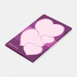 Flat Heart Icon Post-it® Notes