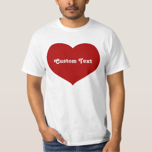 Flat Heart Icon T-shirt
