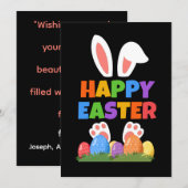 Flat Holiday Card Feestdagenkaart (Voorkant / Achterkant)