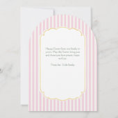 Flat Holiday Card "Happy Easter" . Kaart (Achterkant)