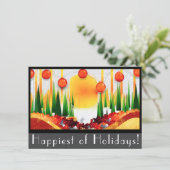 Flat Holiday Kaart 4,5 x 6,25 (Staand voorkant)