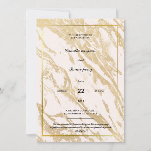 Flat Invitation, formaat: 5 x 7 inch, papier: Matt Kaart