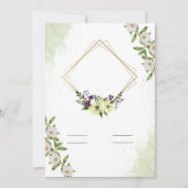 Flat Invitation, formaat: 5 x 7 inch, papier: Matt Kaart (Voorkant)