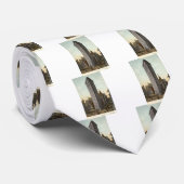 Flat Iron Building, New York City 1918 Stropdas (Opgerold)