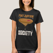 Flat Jupiter Society Jupiter Planet 1 T-shirt (Voorkant)