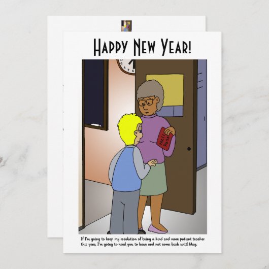 Flat-kaart voor resolutie (Voorkant / Achterkant)